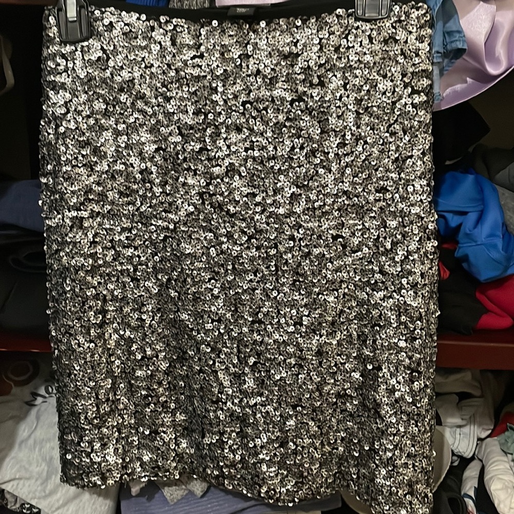 Metaphor sequin miniskirt